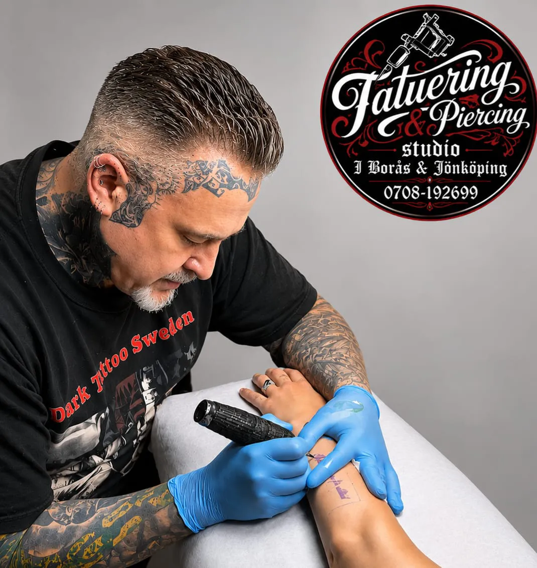 Zoltán – tatuerare och grundare av Dark Tattoos Sweden